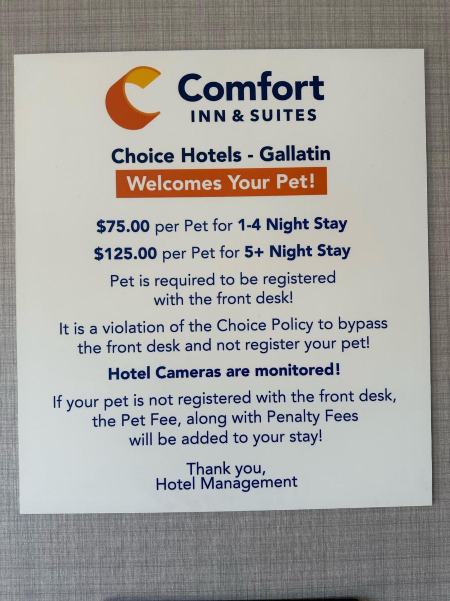Comfort Inn & Suites Gallatin - Nashville Metro Ngoại thất bức ảnh